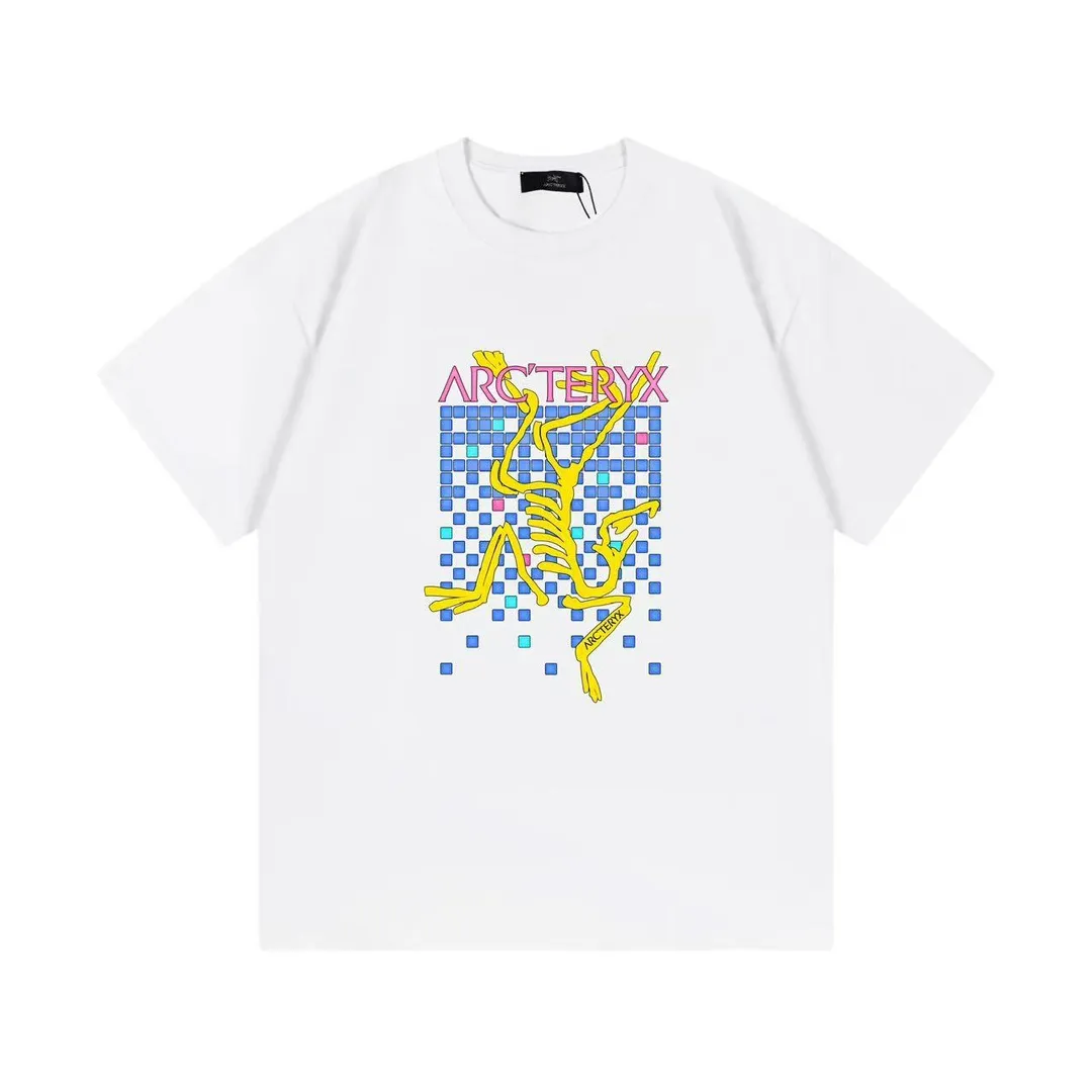 ARC TERYX 2025New Arrival logo Same Style t 100％ 32 ：White Size：XS-L